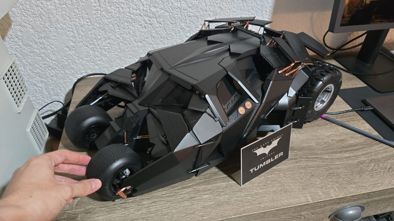 Fotografía de referencia de la maqueta Tumbler